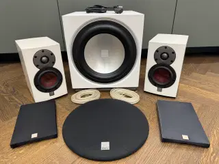 Dali Mentor Menuet + E-12F Subwoofer