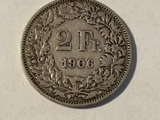 2 Francs Switzerland 1906
