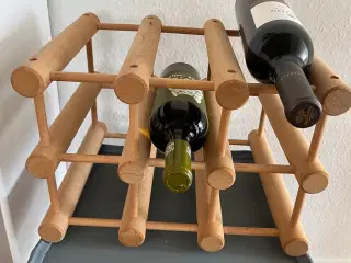 Vinreol i træ
