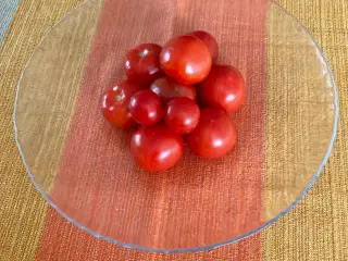 Stort svensk Glasfad