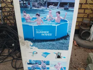 Pool med overdækkning 