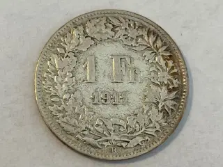 1 Franc Switzerland 1911