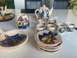 Dansk keramik kaffestel