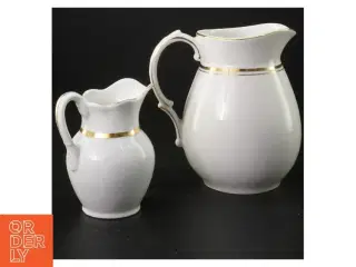 Porcelænskander fra Kahla (str. 15-10 cm)