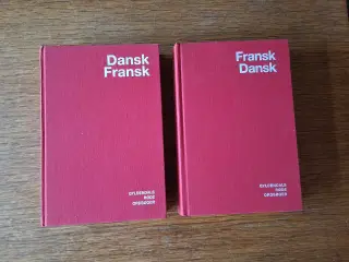 GYLDENDALS RØDE ORDBØGER   DANSK/FRANSK/DANSK 