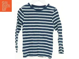 Langærmet stribet t-shirt fra H&M (str. 116)