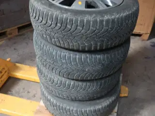 4 stk. dæk med fælge GOODYEAR  205/60R16