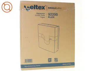 Dispenser jumbo toilet paper mega mini 9 2 2 0 0 black fra Celtex (str. 39 x 33 x 13)