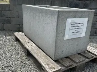 Plantekummer i beton