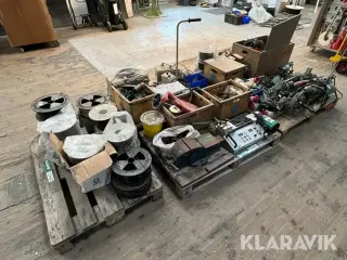 Svejsemaskiner til losseplads membraner Leister