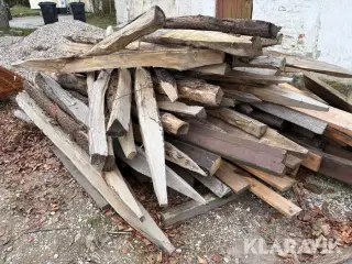 Hegnspæle Egetræ kvarte - 40 styk