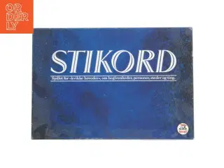 Stikord brætspil fra Dan-Spil (str. 39x27 cm)