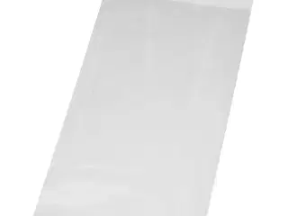 Klare cellofanposer 22x12 cm, 200 stk. med klæbning