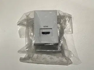 HDMI udtag, 1,5 modul, Hvid, FUGA