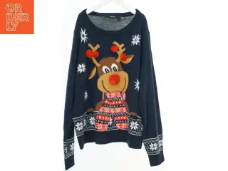 Julesweater med rensdyrmotiv fra Vero moda (str. XL)