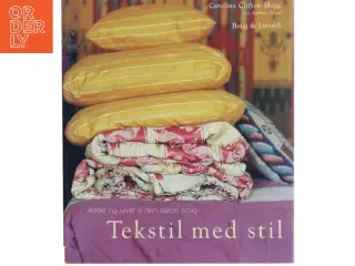 Tekstil med stil indretningsbog