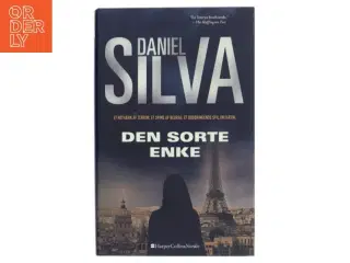 Den sorte enke af Daniel Silva (Bog)