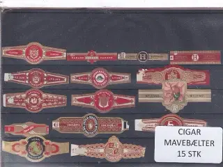 Cigarmavebælter - 15 Stk.