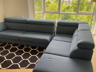 Flot hjørnesofa.  