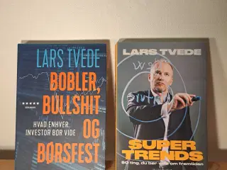 Lars Tvede bøger - Bobler, Bullshit og Børsfest Bo