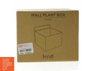 Ferm Living sort plantekasse (str. 15x15x11 cm) fra Ferm Living