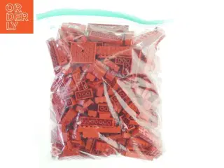 Røde LEGO klodser fra LEGO (str. 1 kg)
