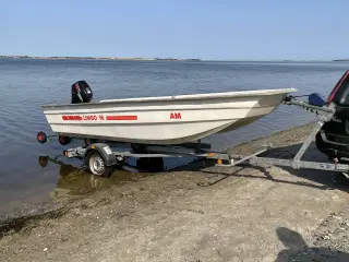 Limbo 16 fods jolle med trailer