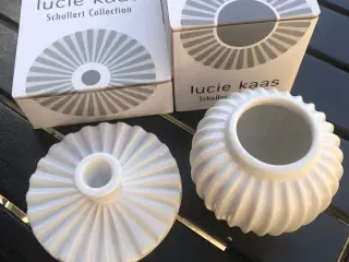 Lucie Kaas - vase og lysestage