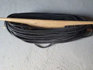 Gummikabel 5x1,5 kvadrat, sort