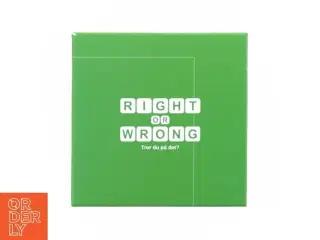 Right or wrong spil (str. 17 x 17 cm)