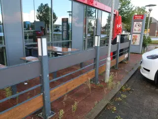 7 stk. afskærmning med lys