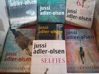 Jussi Adler Olsen bøger.