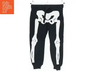 Børne sweatpants med skeletmønster fra H&M (str. 104)