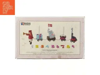 Kids by Friis fødselsdagstog med lys og tal