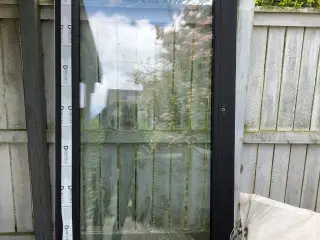 Terrassedør med 3 lag glas med argon