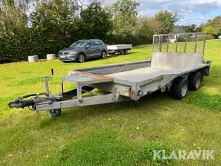 Maskintrailer Ifor Williams GX126 3500kg