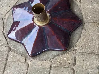 Juletræsfod I keramik- unik