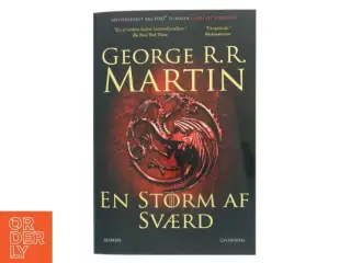 Game of Thrones på dansk: En storm af sværd af George R. R. Martin (Bog)