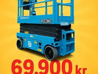 Sommer kampagne SINOBOOM  - 8 meter sakselift 