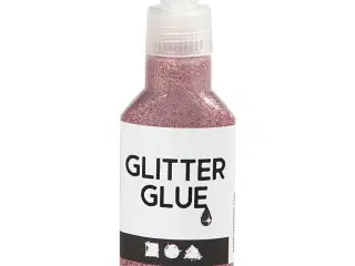 Rosa Glitterlim 25ml - Perfekt til Kreative Projekter