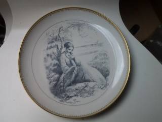 B & G platte "De vilde svaner"
