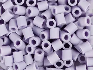 NABBI BioBeads Rørperler, str. 5x5 mm, hulstr. 2.5 mm, medium, lilla, 1000stk./ 1 pk.