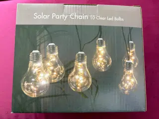 Solar fest lys