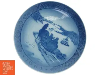 Royal Copenhagen juleplatte samling fra Royal (str. Ø. 18 cm. 6 styk)