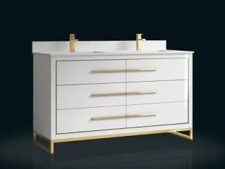 Baderumsmøbel, Colombia, White, 150