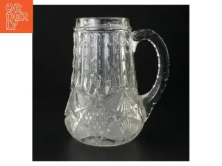 Glas krus i krystal (str. 21 x 14 cm)