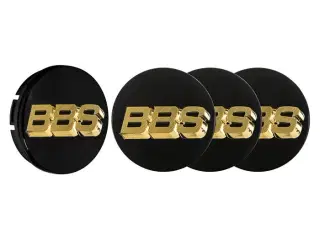 BBS 3D Centerkapsel sort 58071065.4