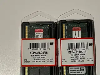 Kingston KCP432SD8/16 - 16 GB ram