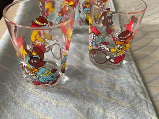 Børne glas med cirkus motiver