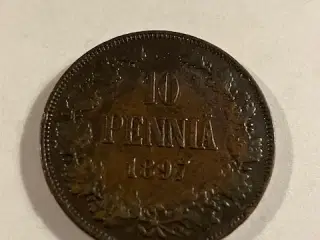 10 Pennia 1897 Finland